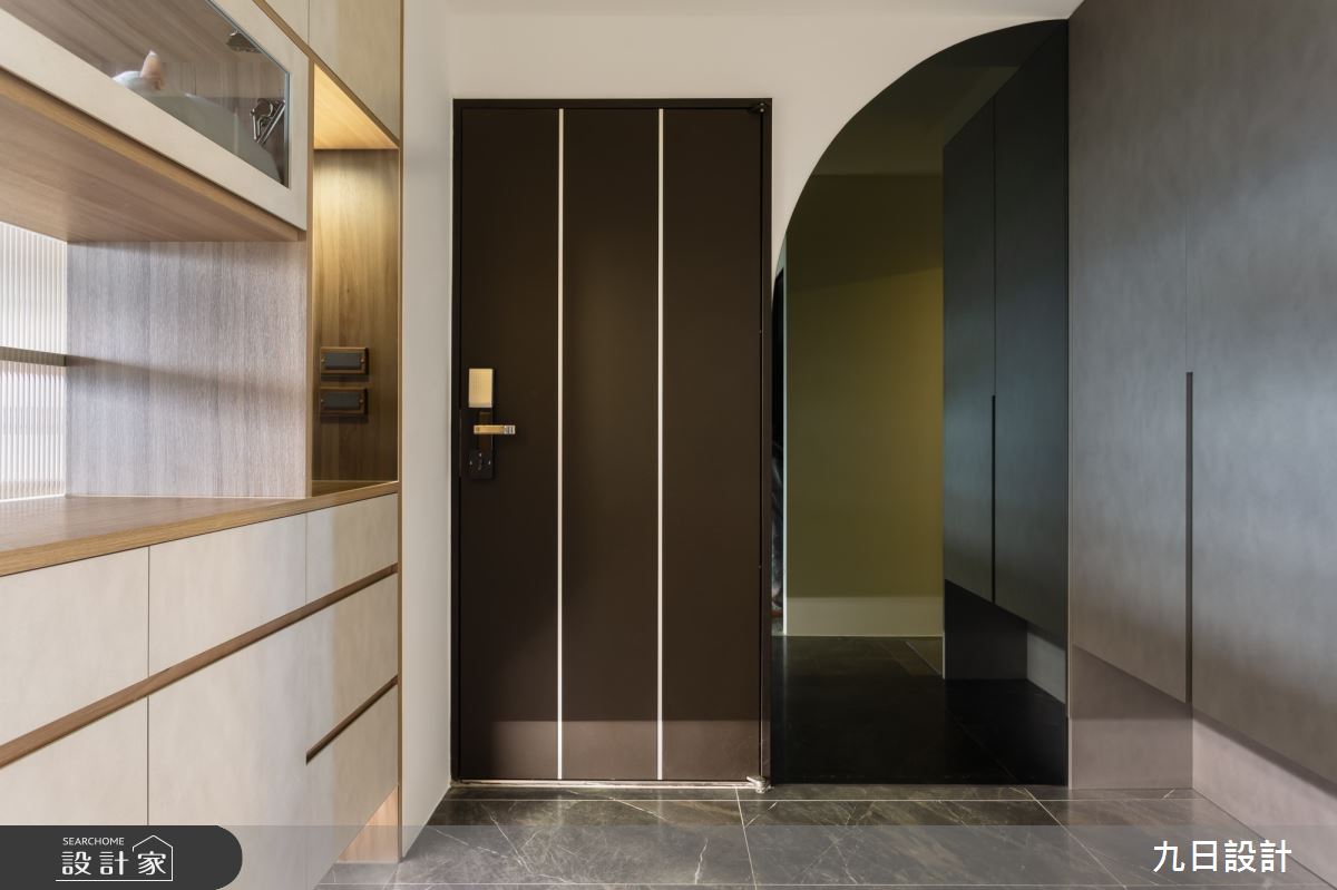 32坪新成屋(5年以下)＿現代風玄關案例圖片＿九日室內裝修設計＿九日_59之3