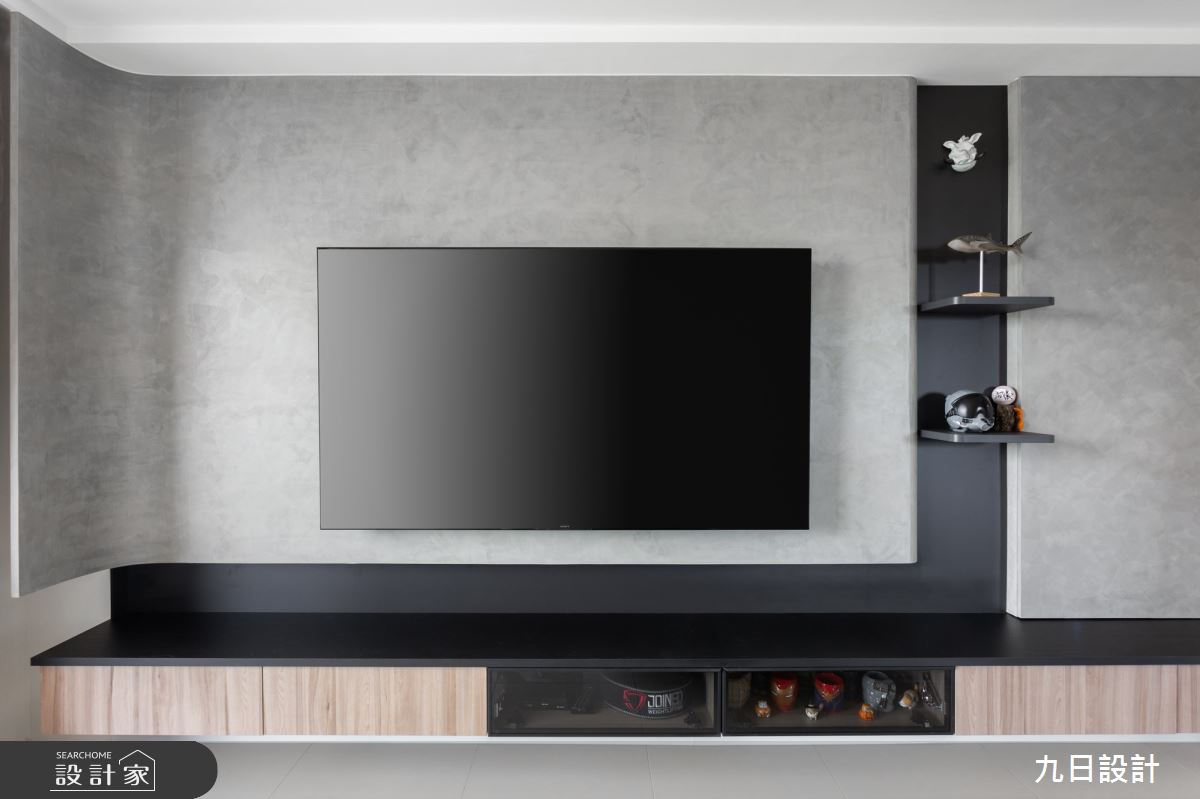 32坪新成屋(5年以下)＿現代風客廳案例圖片＿九日室內裝修設計＿九日_59之8