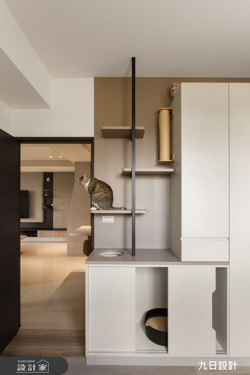 32坪新成屋(5年以下)＿現代風寵物客房多功能室案例圖片＿九日室內裝修設計＿九日_59之14