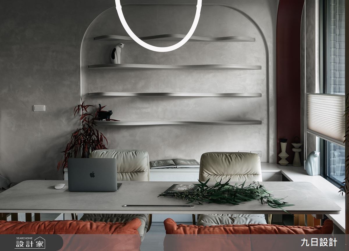 15坪新成屋(5年以下)＿現代風書房案例圖片＿九日室內裝修設計＿九日_60之15
