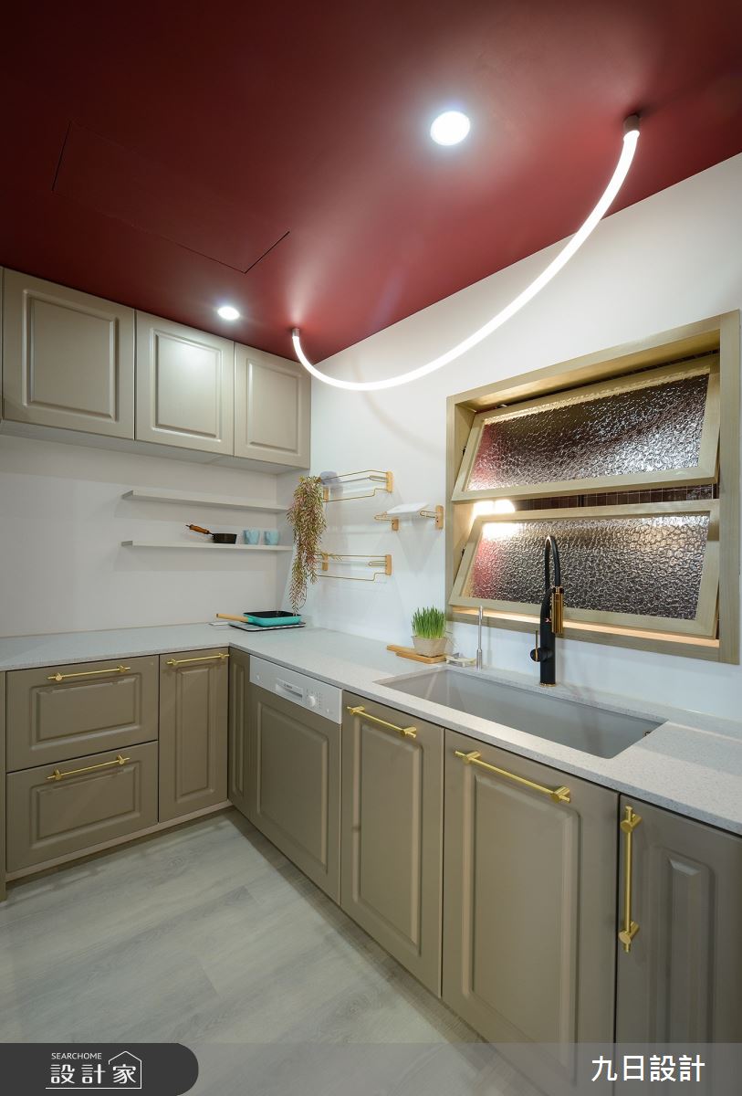 15坪新成屋(5年以下)＿現代風廚房案例圖片＿九日室內裝修設計＿九日_60之20