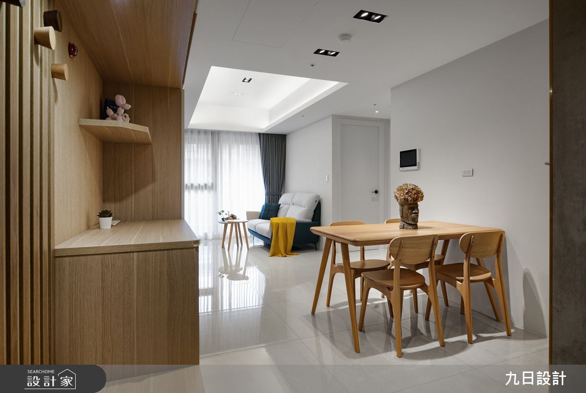 16坪新成屋(5年以下)＿北歐風玄關餐廳案例圖片＿九日室內裝修設計＿九日_61之3