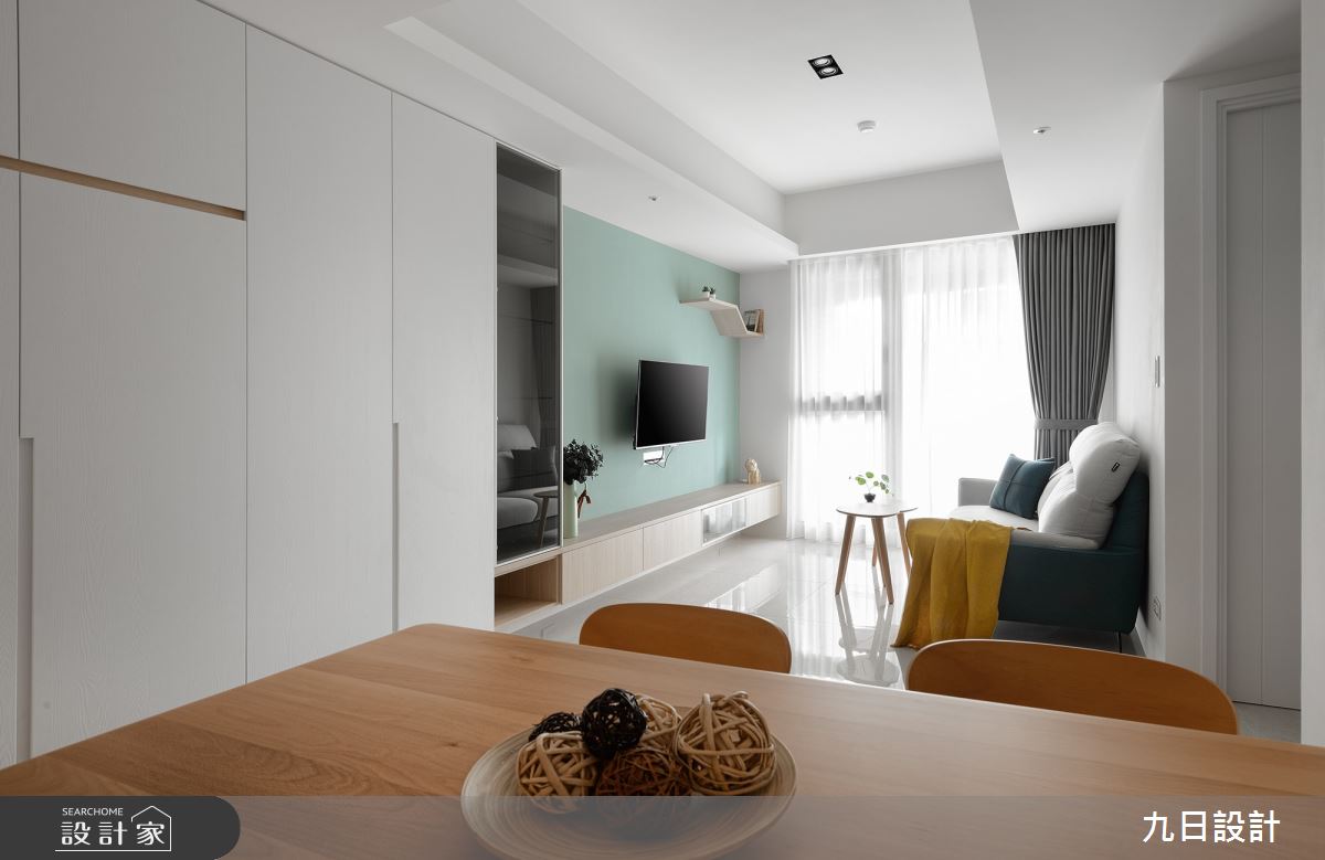 16坪新成屋(5年以下)＿北歐風客廳餐廳案例圖片＿九日室內裝修設計＿九日_61之6