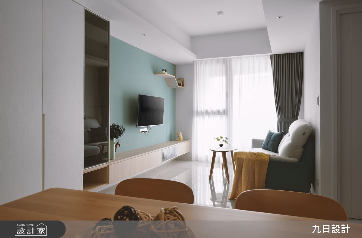 16坪新成屋(5年以下)＿北歐風客廳餐廳案例圖片＿九日室內裝修設計＿九日_61之8