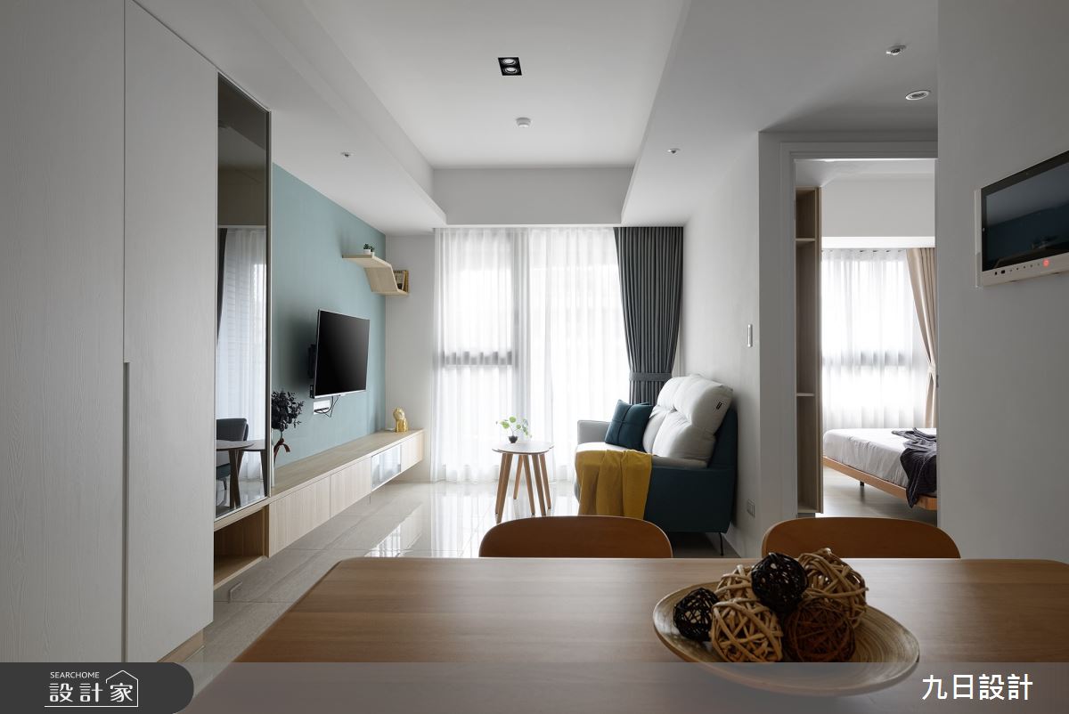 16坪新成屋(5年以下)＿北歐風客廳餐廳案例圖片＿九日室內裝修設計＿九日_61之7
