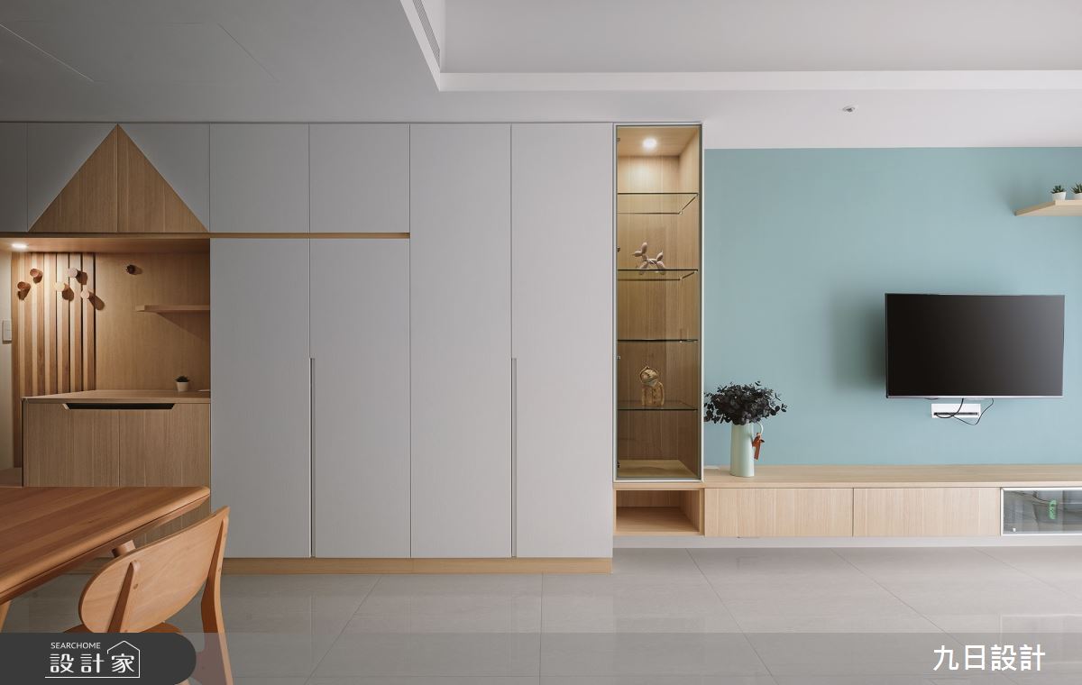 16坪新成屋(5年以下)＿北歐風客廳案例圖片＿九日室內裝修設計＿九日_61之12