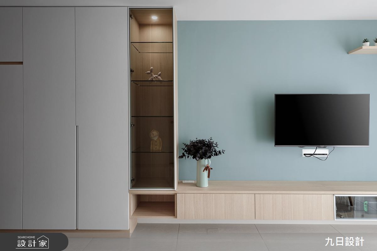 16坪新成屋(5年以下)＿北歐風客廳案例圖片＿九日室內裝修設計＿九日_61之14