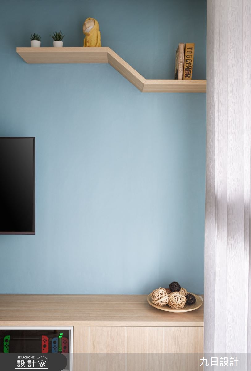 16坪新成屋(5年以下)＿北歐風客廳案例圖片＿九日室內裝修設計＿九日_61之18