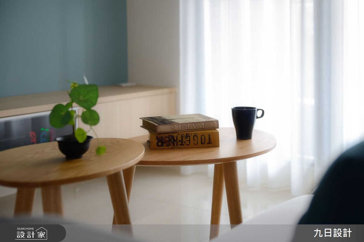 16坪新成屋(5年以下)＿北歐風客廳案例圖片＿九日室內裝修設計＿九日_61之24