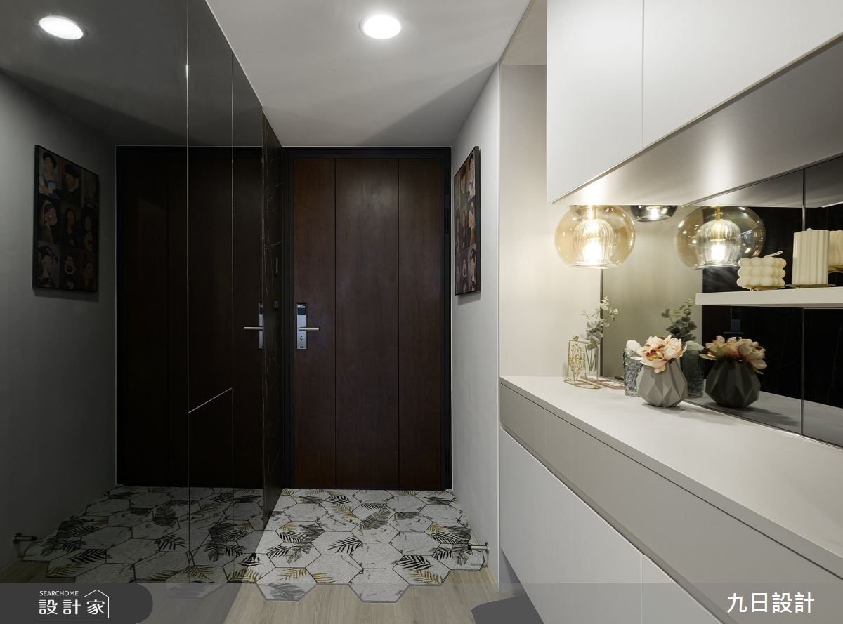 30坪新成屋(5年以下)＿現代風玄關案例圖片＿九日室內裝修設計＿九日_62之1