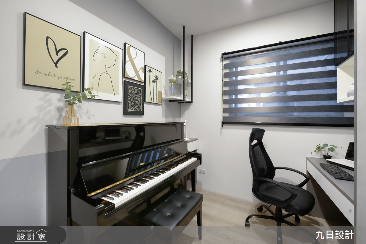 30坪新成屋(5年以下)＿現代風書房多功能室案例圖片＿九日室內裝修設計＿九日_62之27