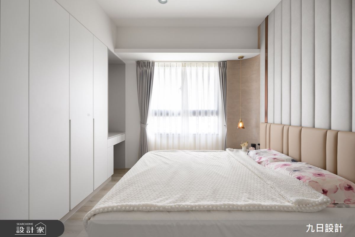 30坪新成屋(5年以下)＿現代風臥室案例圖片＿九日室內裝修設計＿九日_62之30