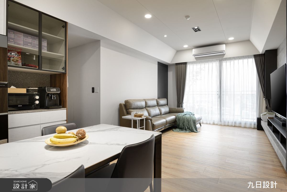 23坪新成屋(5年以下)＿現代風客廳餐廳案例圖片＿九日室內裝修設計＿九日_64之6