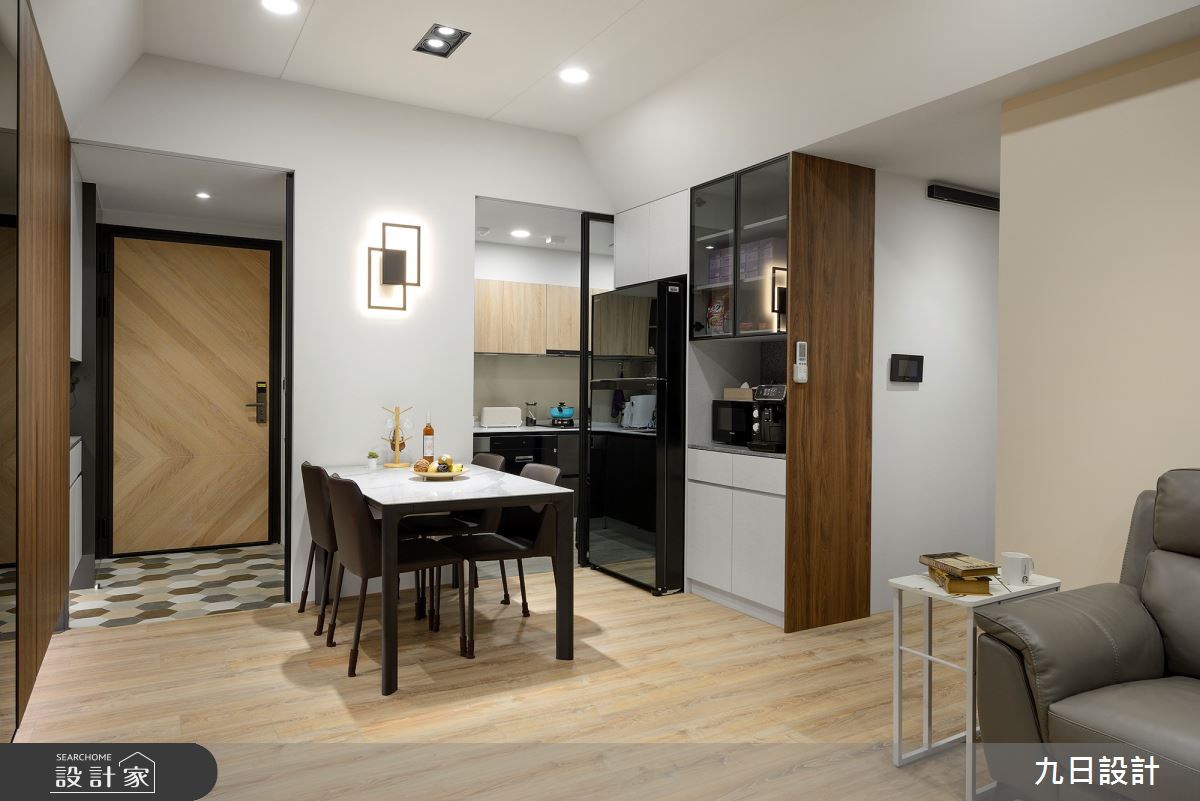 23坪新成屋(5年以下)＿現代風玄關餐廳案例圖片＿九日室內裝修設計＿九日_64之18