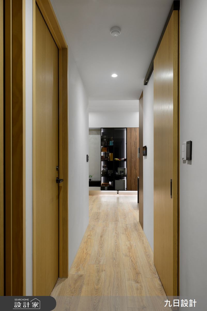 23坪新成屋(5年以下)＿現代風走廊案例圖片＿九日室內裝修設計＿九日_64之23