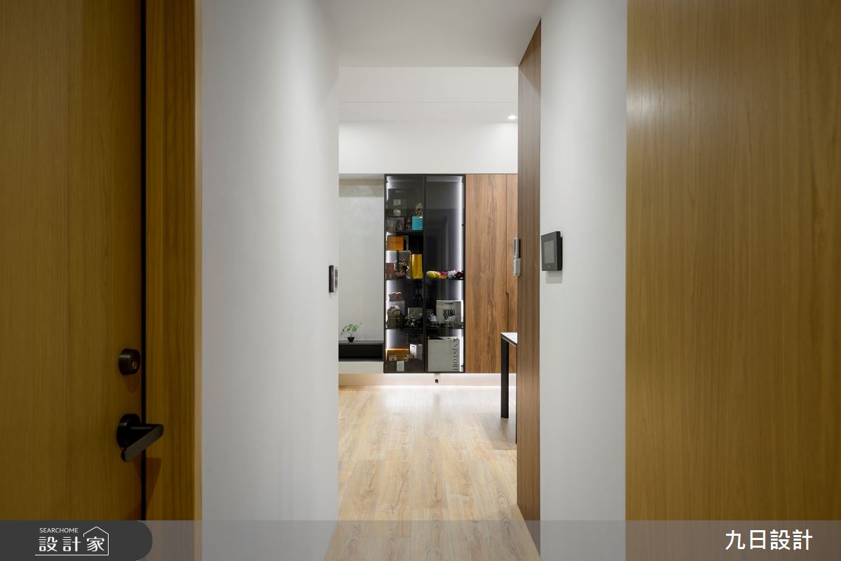 23坪新成屋(5年以下)＿現代風走廊案例圖片＿九日室內裝修設計＿九日_64之24