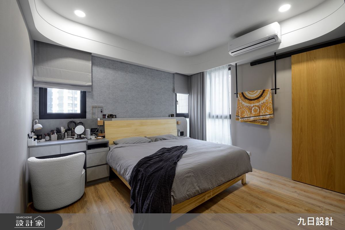 23坪新成屋(5年以下)＿現代風臥室案例圖片＿九日室內裝修設計＿九日_64之25