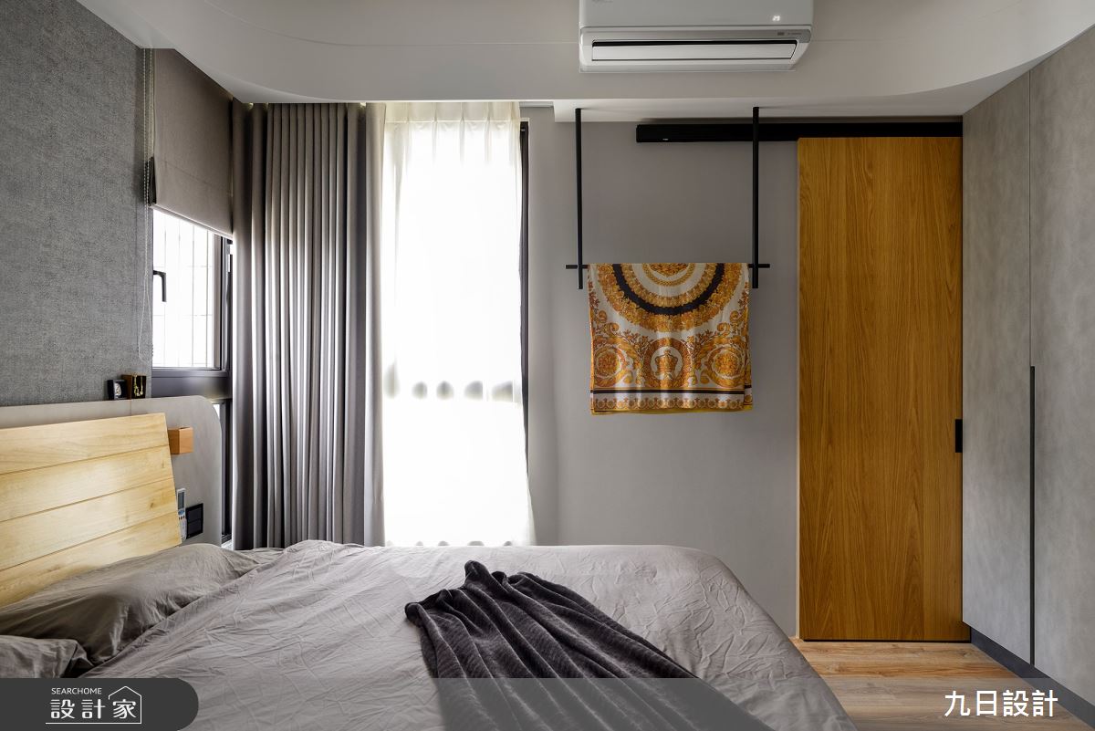 23坪新成屋(5年以下)＿現代風臥室案例圖片＿九日室內裝修設計＿九日_64之27