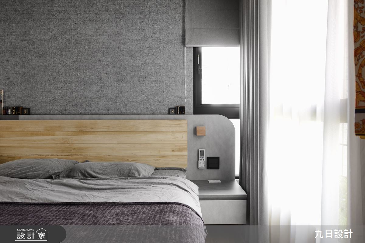 23坪新成屋(5年以下)＿現代風臥室案例圖片＿九日室內裝修設計＿九日_64之29