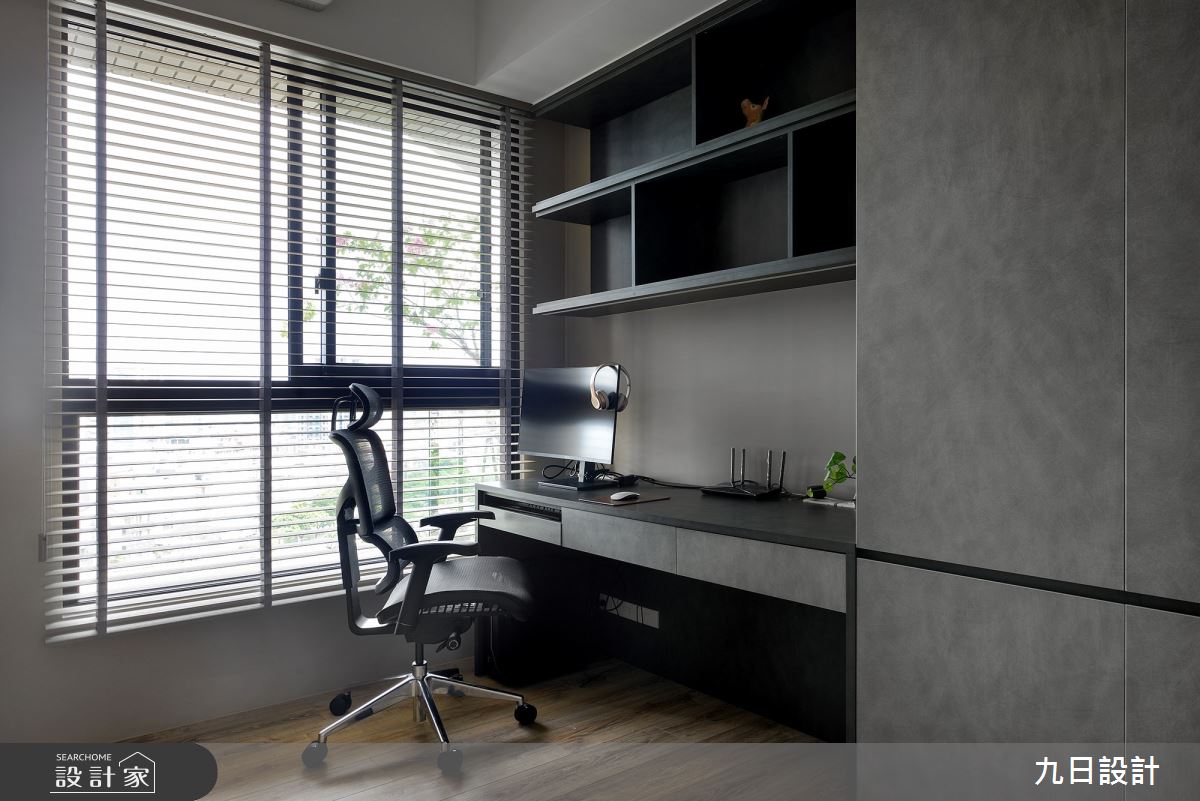 23坪新成屋(5年以下)＿現代風書房案例圖片＿九日室內裝修設計＿九日_64之32