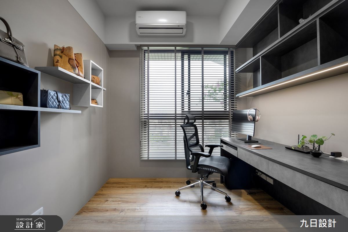 23坪新成屋(5年以下)＿現代風書房案例圖片＿九日室內裝修設計＿九日_64之31