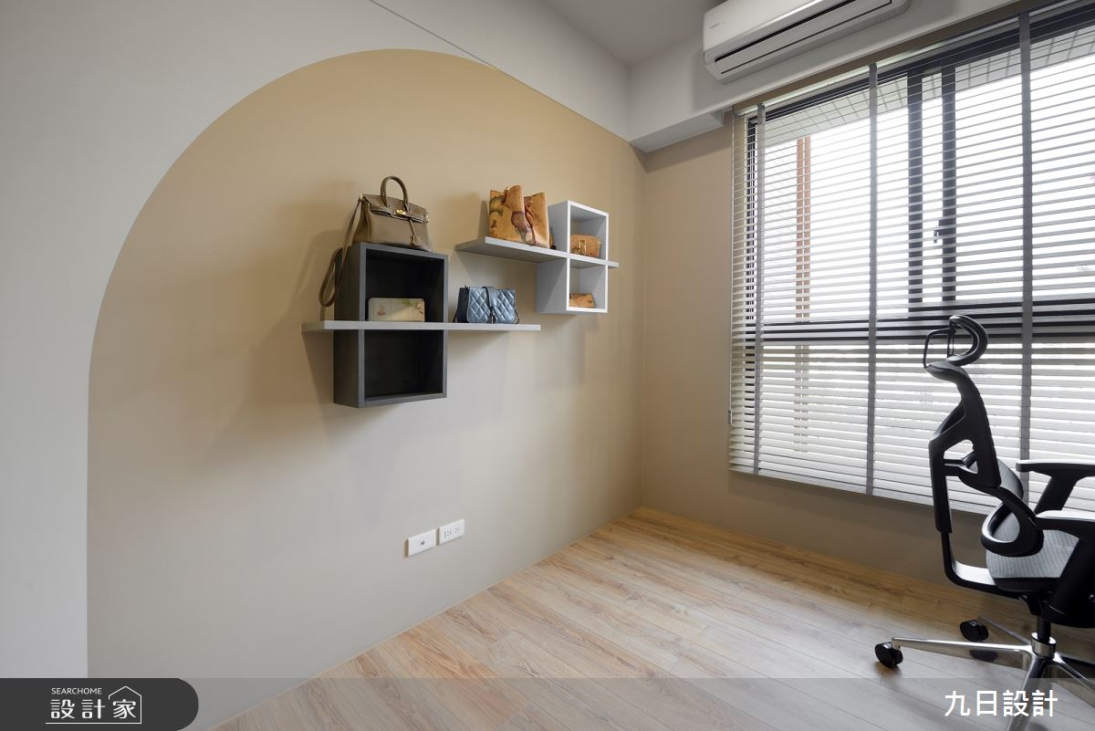23坪新成屋(5年以下)＿現代風書房案例圖片＿九日室內裝修設計＿九日_64之30