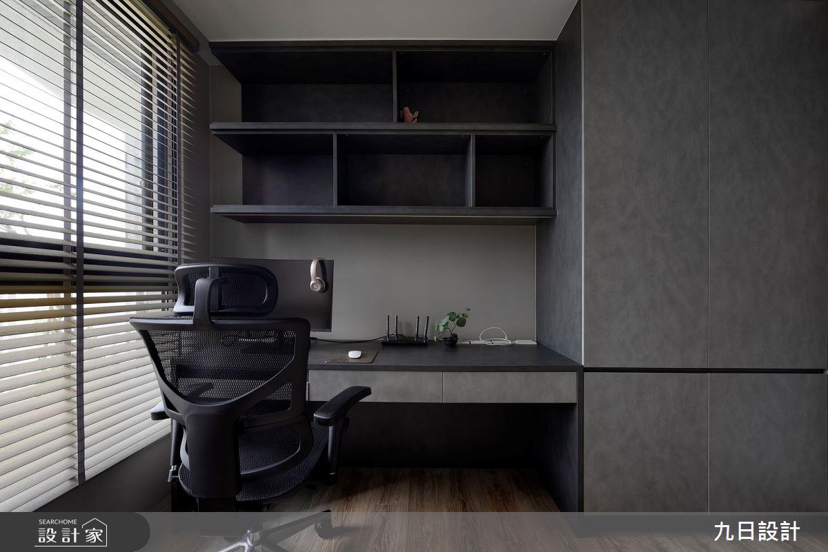 23坪新成屋(5年以下)＿現代風書房案例圖片＿九日室內裝修設計＿九日_64之33