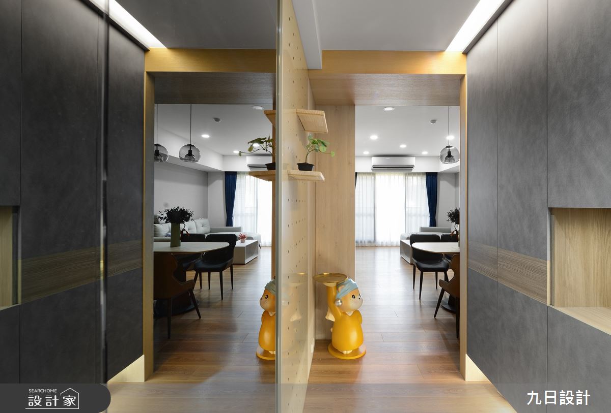 50坪新成屋(5年以下)＿現代風玄關案例圖片＿九日室內裝修設計＿九日_65之3