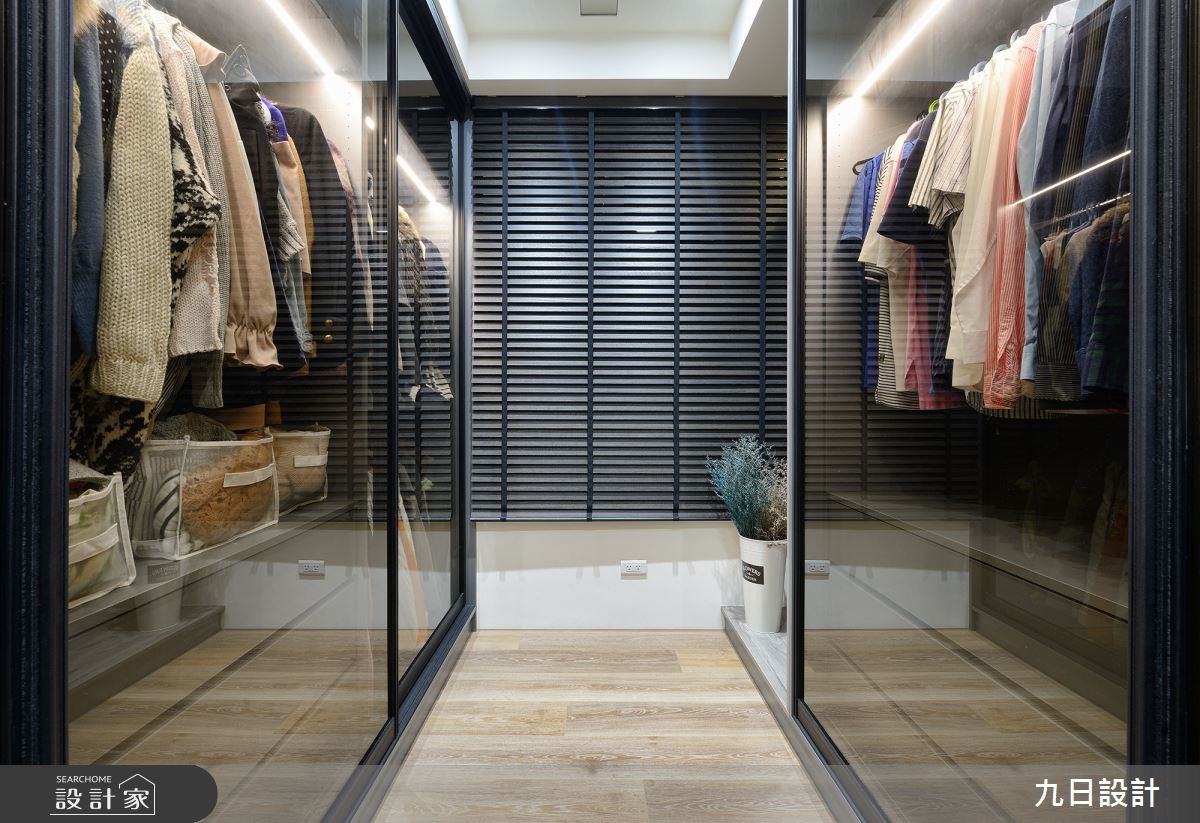 50坪新成屋(5年以下)＿現代風更衣間案例圖片＿九日室內裝修設計＿九日_65之21