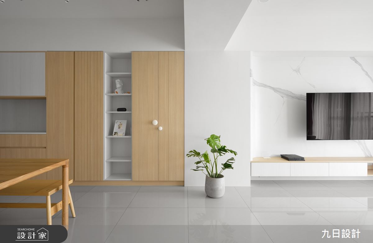 31坪新成屋(5年以下)＿北歐風客廳案例圖片＿九日室內裝修設計＿九日_67之10