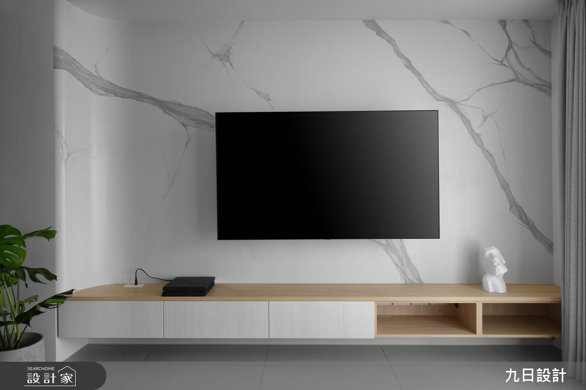 31坪新成屋(5年以下)＿北歐風客廳案例圖片＿九日室內裝修設計＿九日_67之12