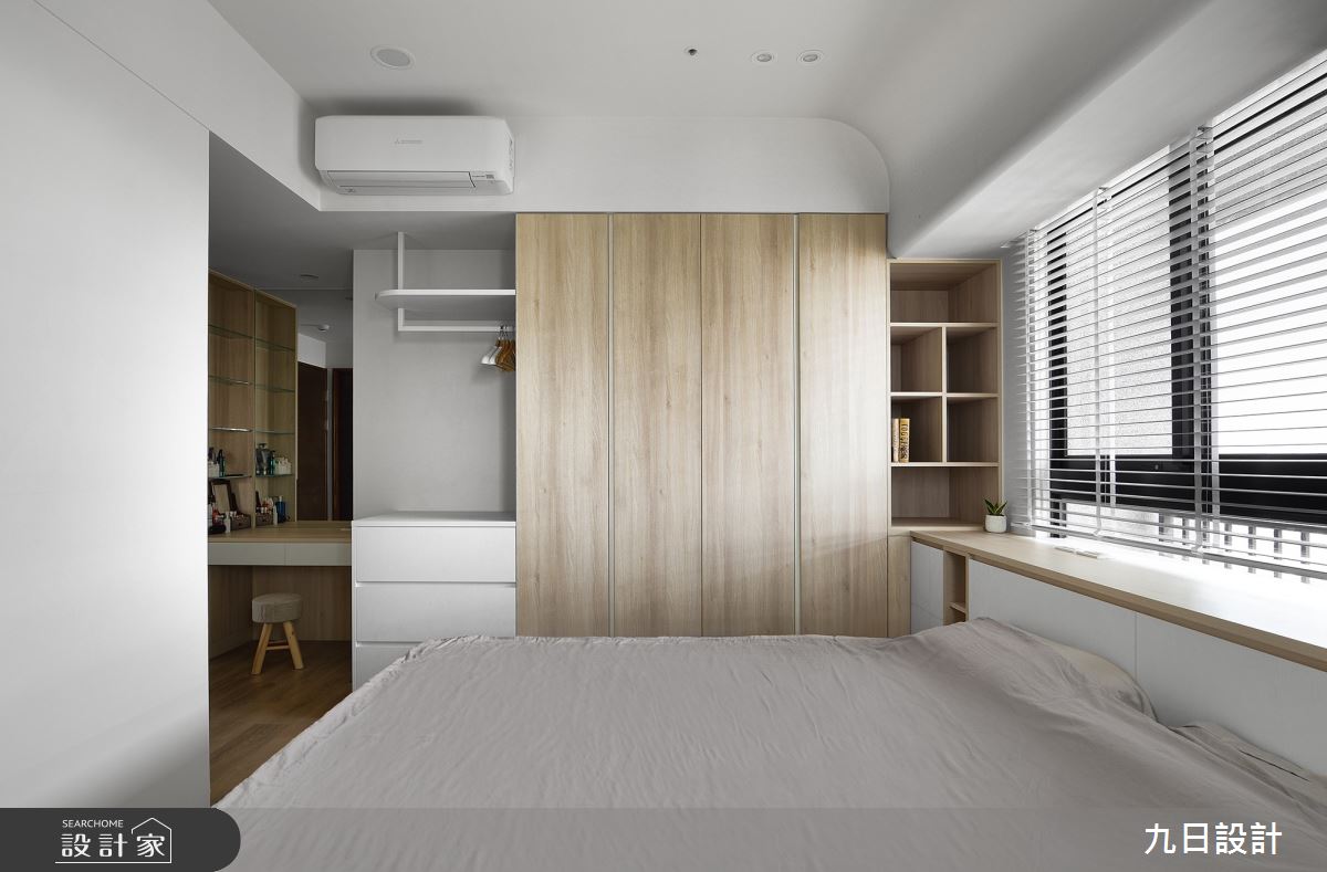 31坪新成屋(5年以下)＿北歐風臥室案例圖片＿九日室內裝修設計＿九日_67之15