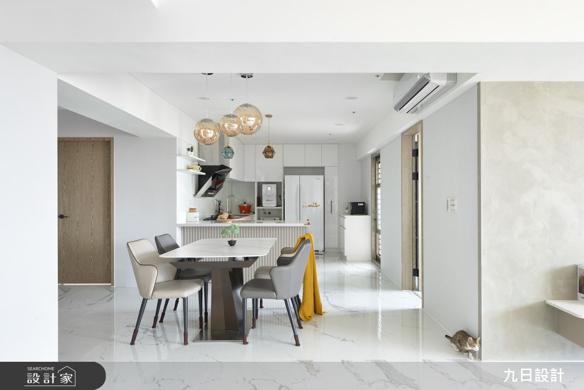 50坪老屋(16~30年)＿現代風餐廳案例圖片＿九日室內裝修設計＿九日_68之8