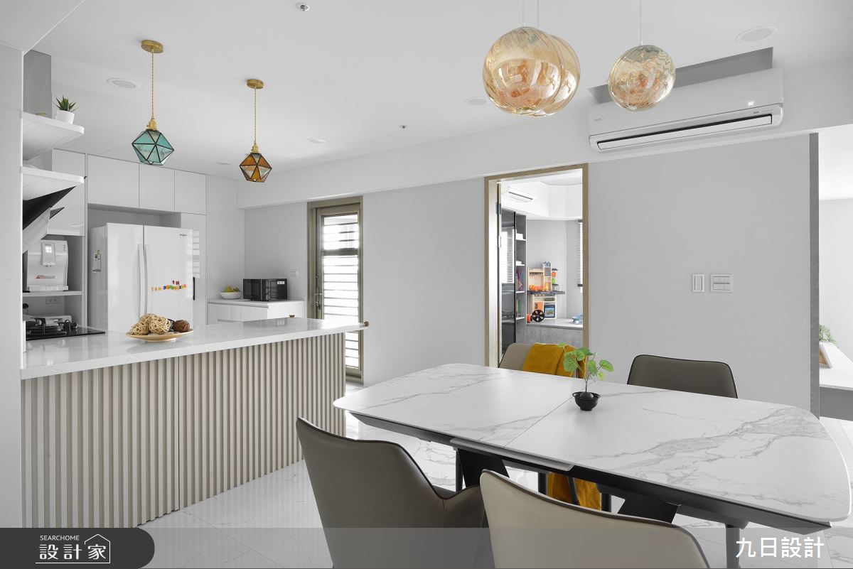 50坪老屋(16~30年)＿現代風餐廳廚房案例圖片＿九日室內裝修設計＿九日_68之10