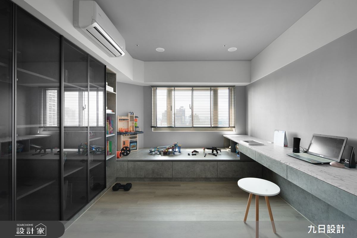50坪老屋(16~30年)＿現代風書房臥榻多功能室案例圖片＿九日室內裝修設計＿九日_68之13