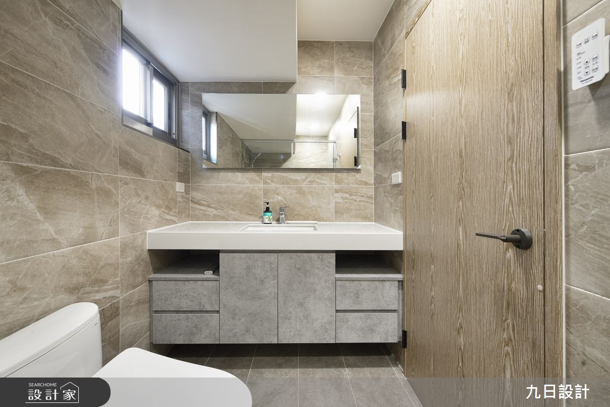 50坪老屋(16~30年)＿現代風浴室案例圖片＿九日室內裝修設計＿九日_68之21