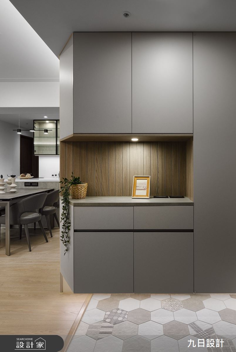 28坪新成屋(5年以下)＿現代風玄關案例圖片＿九日室內裝修設計＿九日_70之2