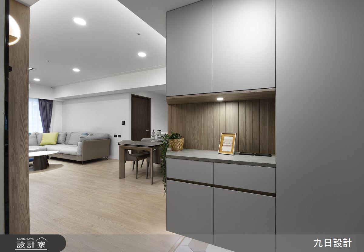 28坪新成屋(5年以下)＿現代風玄關案例圖片＿九日室內裝修設計＿九日_70之3