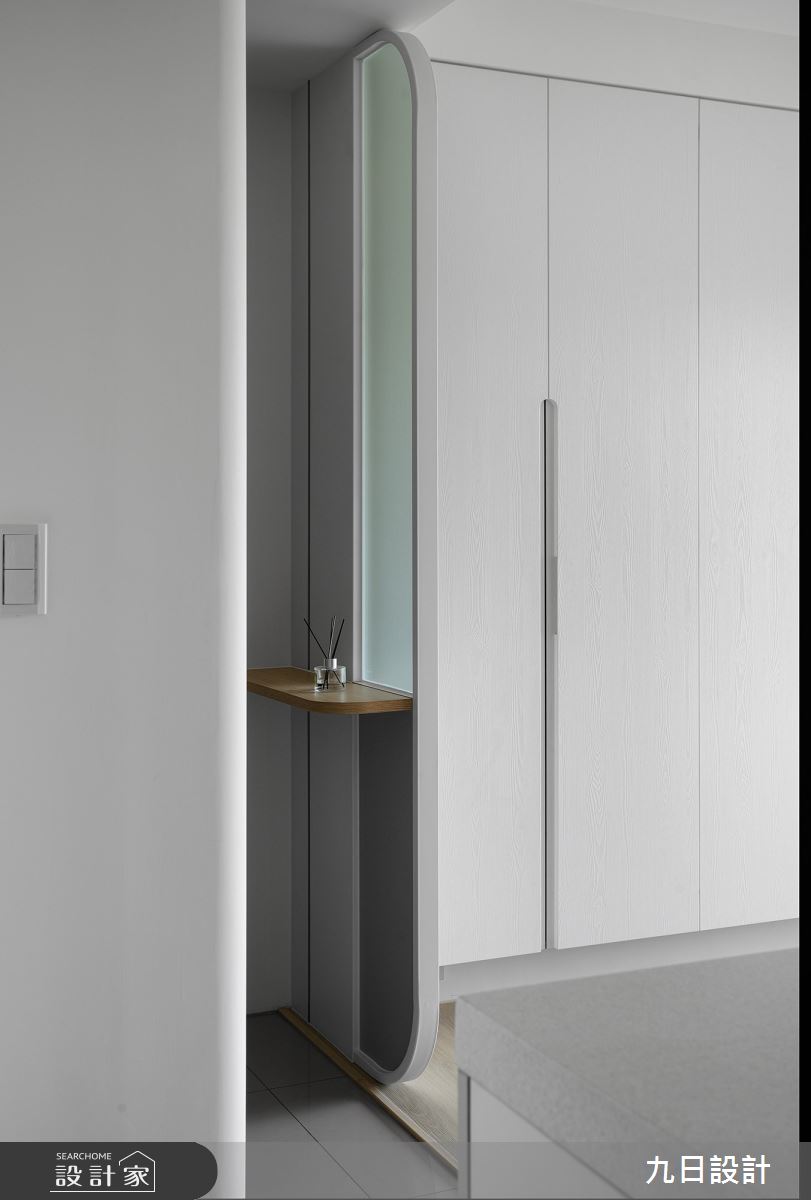 28坪新成屋(5年以下)＿北歐風玄關案例圖片＿九日室內裝修設計＿九日_72之1