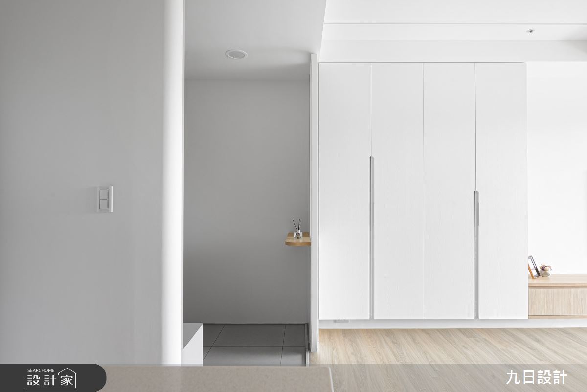 28坪新成屋(5年以下)＿北歐風玄關案例圖片＿九日室內裝修設計＿九日_72之5