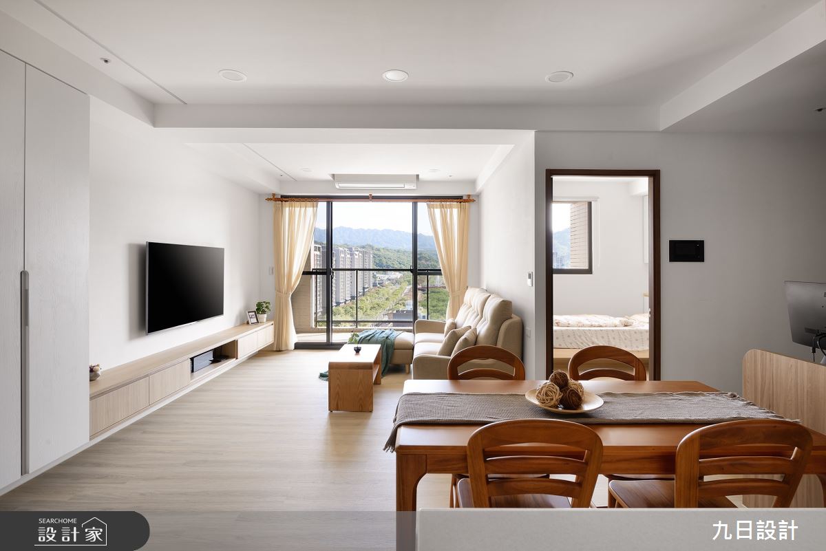 28坪新成屋(5年以下)＿北歐風客廳餐廳案例圖片＿九日室內裝修設計＿九日_72之11