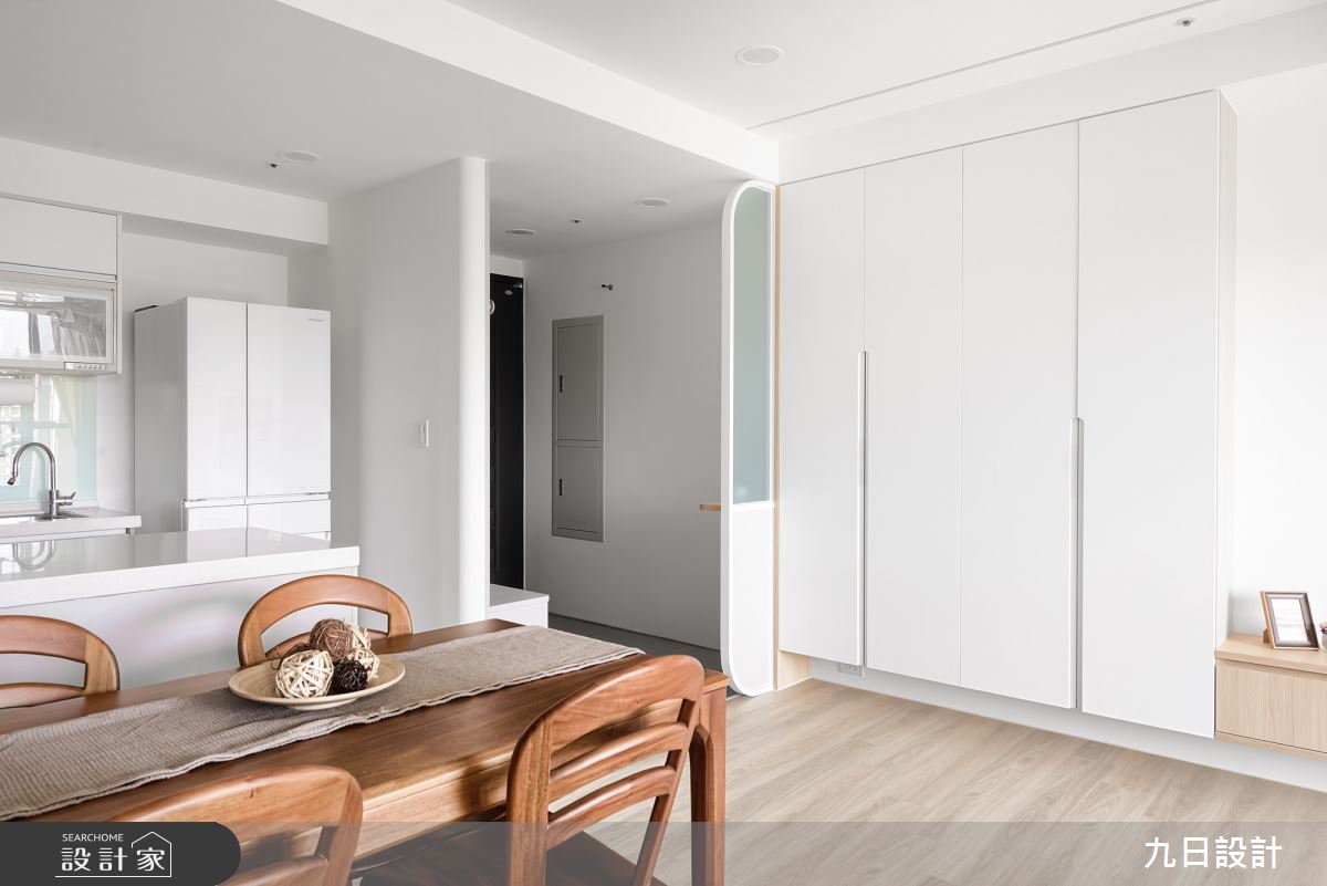 28坪新成屋(5年以下)＿北歐風玄關餐廳廚房案例圖片＿九日室內裝修設計＿九日_72之9