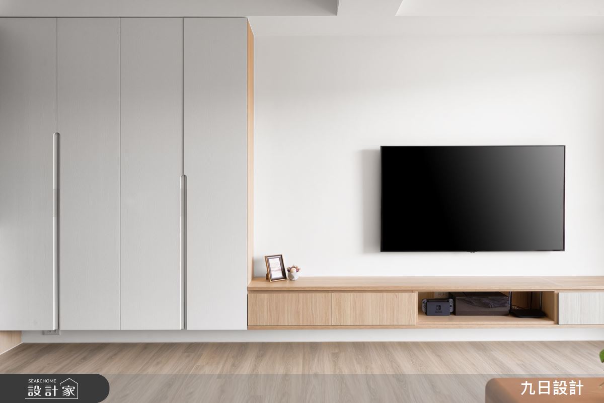 28坪新成屋(5年以下)＿北歐風客廳案例圖片＿九日室內裝修設計＿九日_72之12