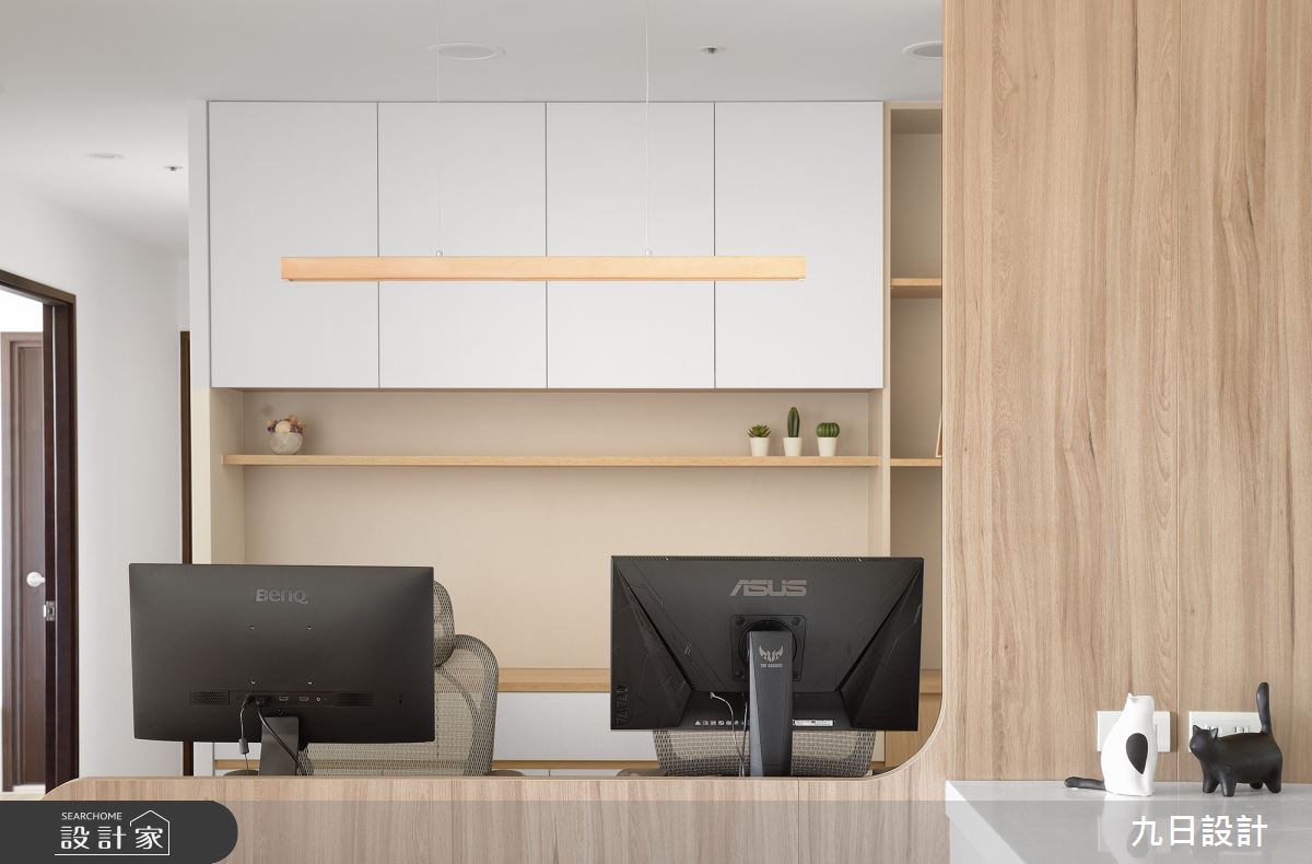 28坪新成屋(5年以下)＿北歐風書房案例圖片＿九日室內裝修設計＿九日_72之27