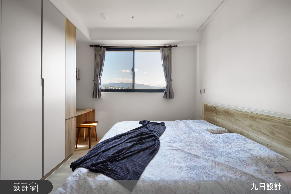 28坪新成屋(5年以下)＿北歐風臥室案例圖片＿九日室內裝修設計＿九日_72之29