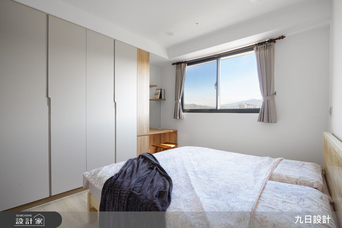 28坪新成屋(5年以下)＿北歐風臥室案例圖片＿九日室內裝修設計＿九日_72之30