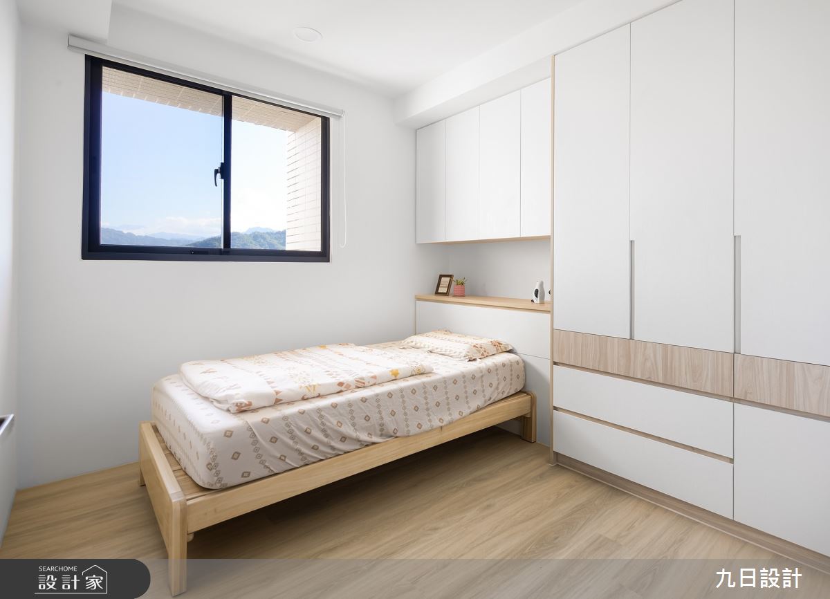 28坪新成屋(5年以下)＿北歐風客房案例圖片＿九日室內裝修設計＿九日_72之31