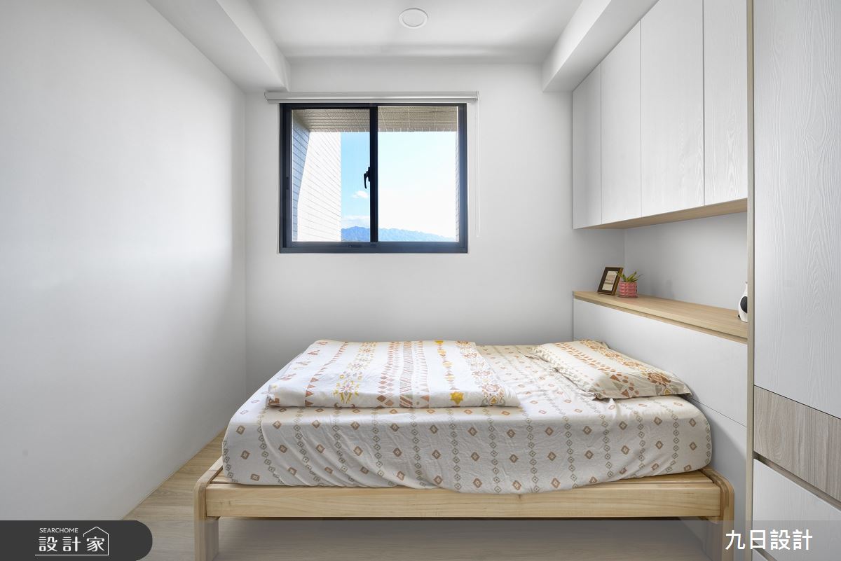 28坪新成屋(5年以下)＿北歐風客房案例圖片＿九日室內裝修設計＿九日_72之32