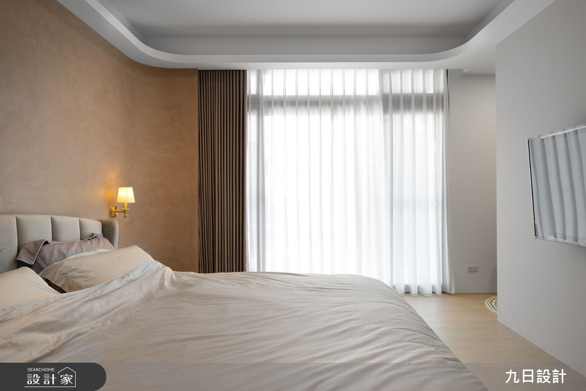 72坪新成屋(5年以下)＿輕奢風臥室案例圖片＿九日室內裝修設計＿九日_73之15