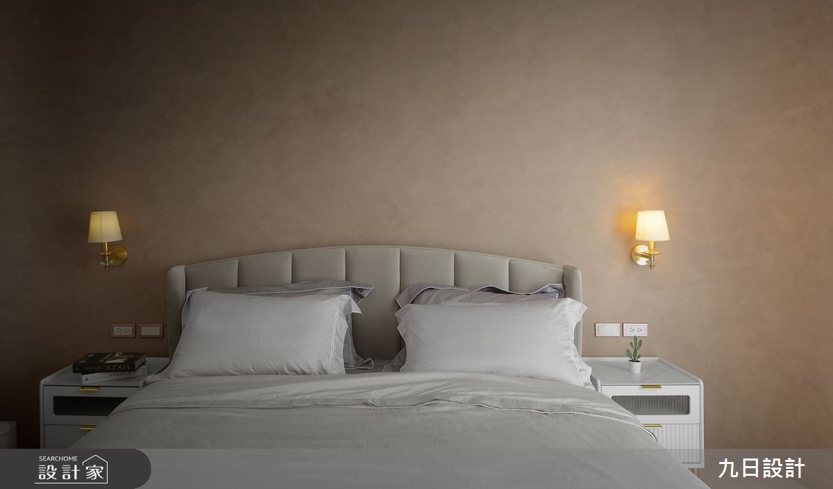 72坪新成屋(5年以下)＿輕奢風臥室案例圖片＿九日室內裝修設計＿九日_73之18